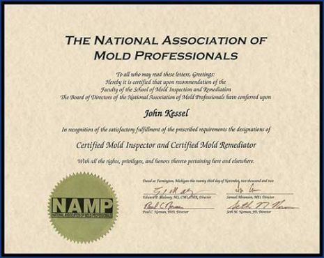 NAMP Certification