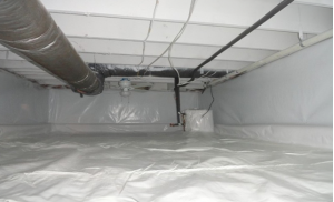 Exhaust Fan in Sealed Crawl Space